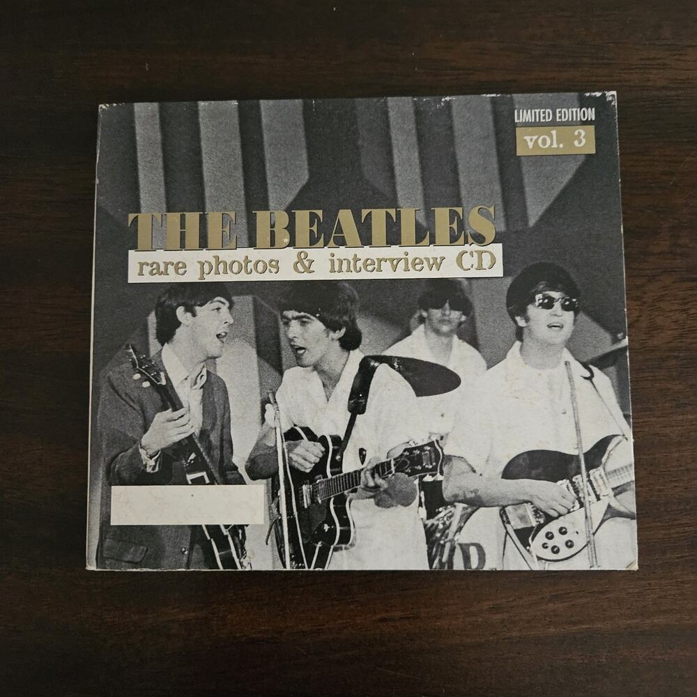 The Beatles Rare Photos & Interview CD Limited Edition Vol 3
